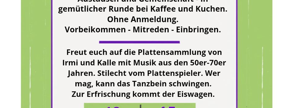 Einladung zum 
Senioren-Treff