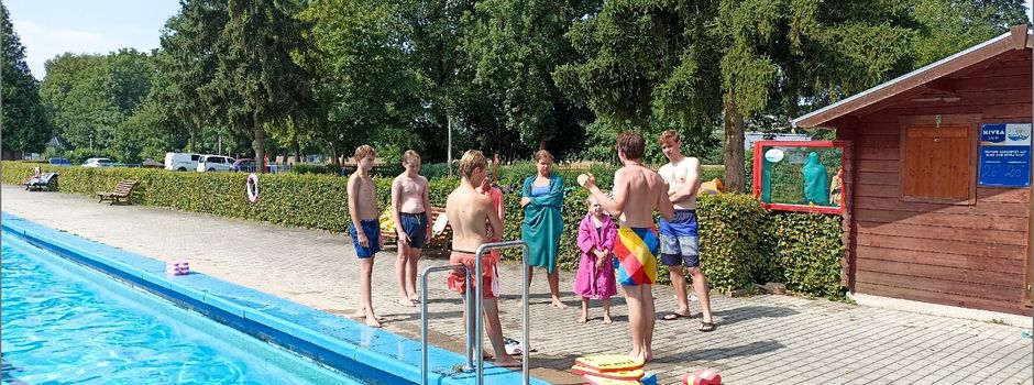 Schwimmferienfreizeit im Freibad Kahla