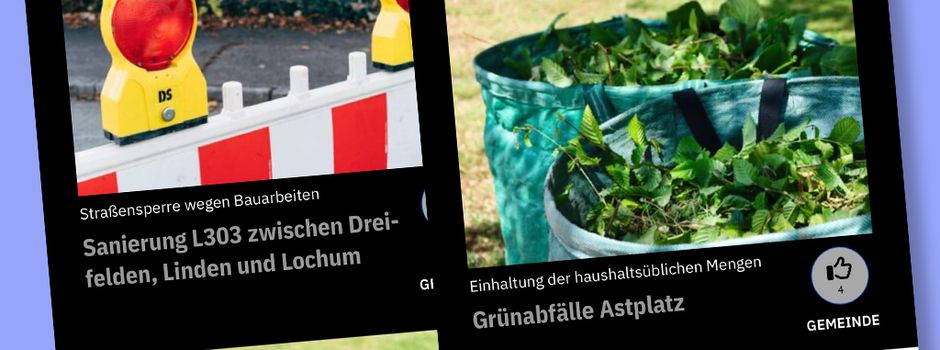 Unsere OrtsApp im neuen Design