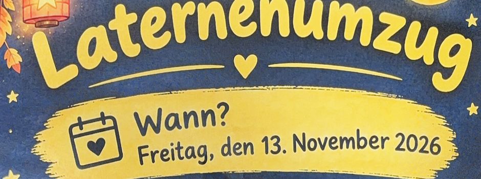 Laternenumzug in Edersleben