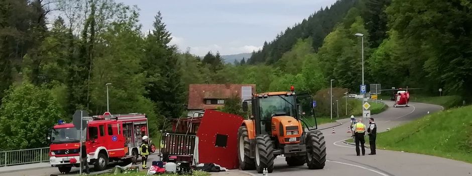 29 Verletzte bei Maiwagen-Unfall in Südbaden