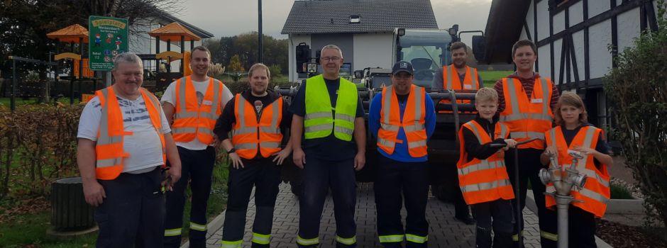 Arbeitseinsatz Feuerwehr