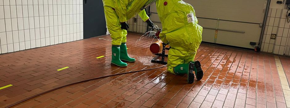 Vollschutz für den Ernstfall – Training mit Chemikalienschutzanzug