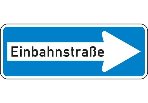 Einbahnstraßenregelung Saurechstraße