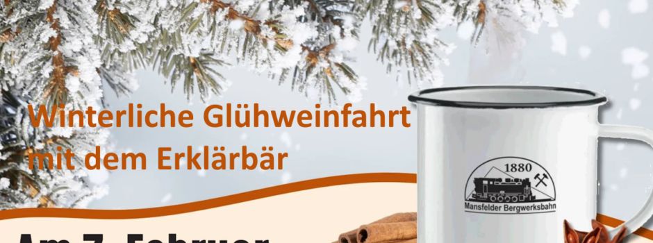 Start mit winterlicher Glühweinfahrt samt Mansfäller Henkeltopp
