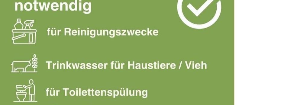 ACHTUNG ABKOCHGEBOT FÜR MITTELREIDENBACH 