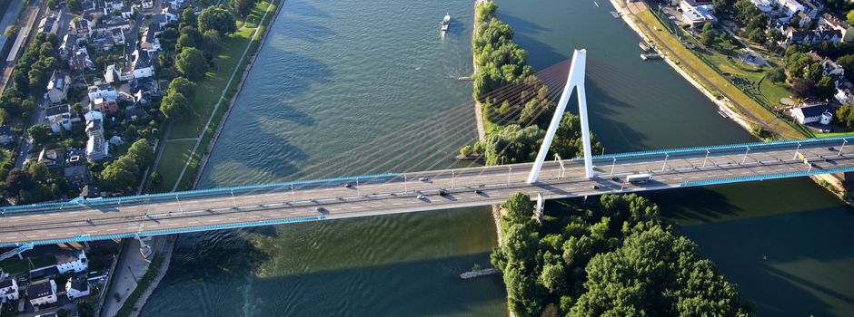 Fahrbahnsanierung: Neuwieder Rheinbrücke wird halbseitig gesperrt