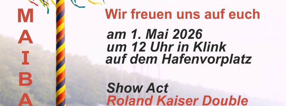 Maibaumfest in Klink am 1. Mai