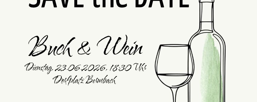 Buch und Wein in Bermbach