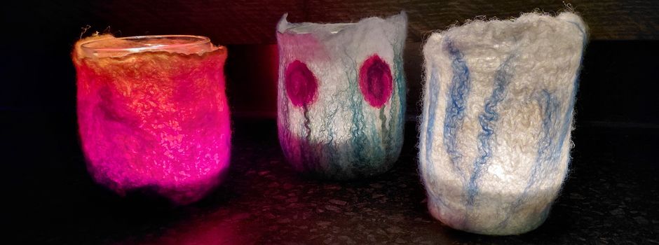 Windlichter und Schutz fürs Handy