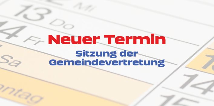 6. Sitzung der Gemeindevertretung
