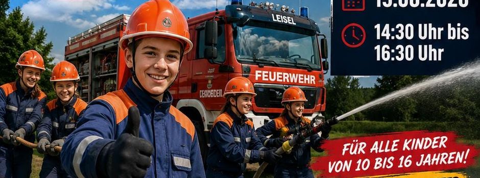Mitmachtag der Jugendfeuerwehr in Leisel