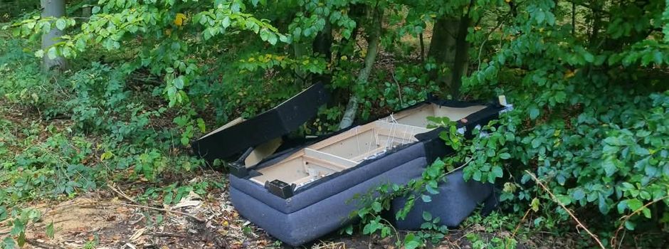 Couch im Wald