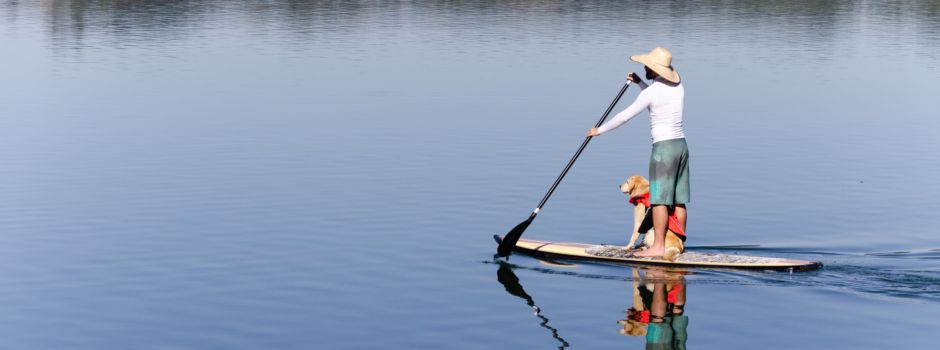Stand up Paddling (SUP) in und um Augsburg