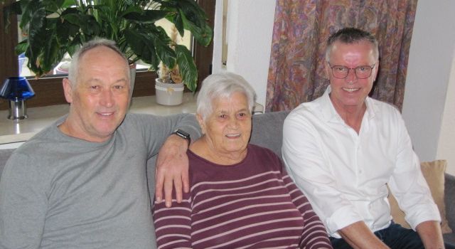 Elfriede Bosser mit 85 Jahren die gute Seele der Familie