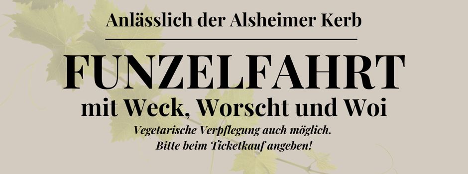 Aufgepasst, Alsheim! Der Vorverkauf für unsere Funzelfahrt startet! 🚜🍇