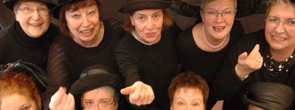 Premiere im Aha!!!-Theater Nierstein -„Die schwarzen Witwen“ am 14. Mai