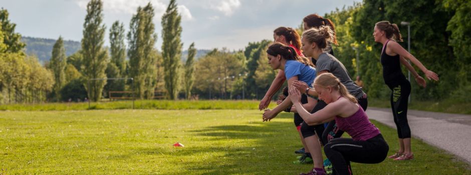 Professionelles Workout im Wittelsbacher Park!