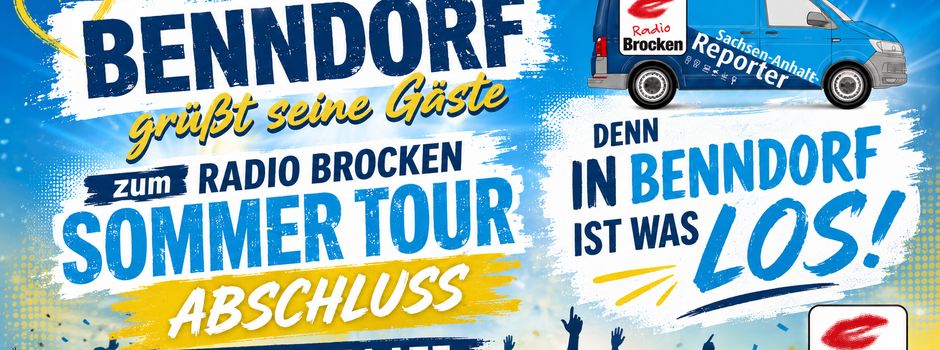 Am 02.07.2026 ab 6:00 Uhr Radio Brocken einschalten - LIVE aus Benndorf!!!