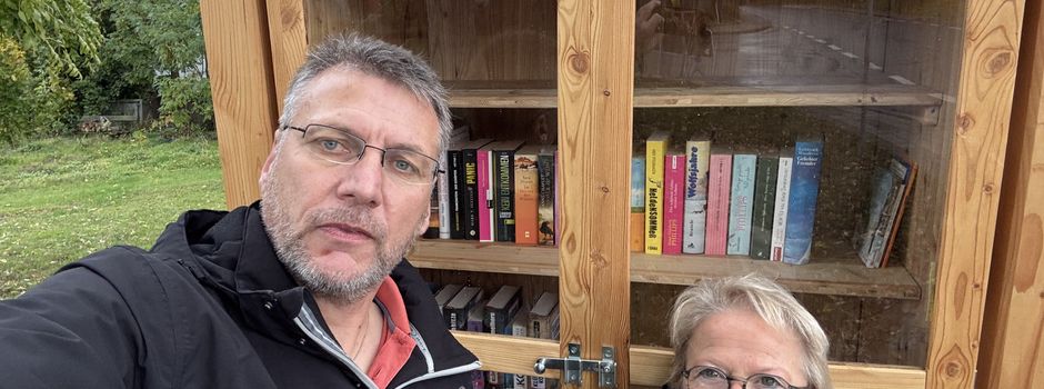 Ein Bücherschrank verbindet Jerxheim