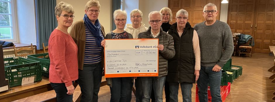 Heimatverein Clarholz und KFD Clarholz spenden an Clarholzer Tafel