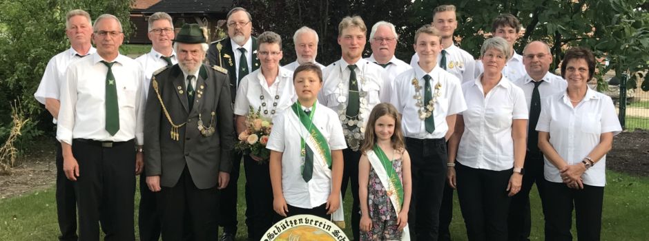 Schützenverein Schülern feiert