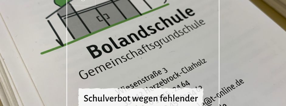 Schulverbot wegen fehlender Windpockenimpfung an der Bolandschule