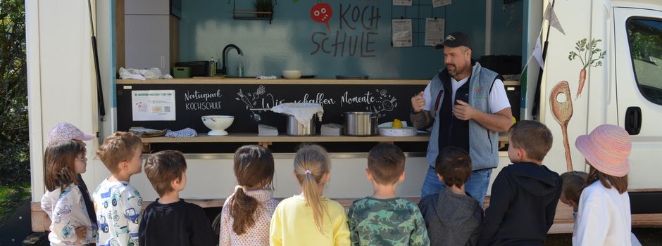 Vorschüler besuchen Kochmobil
