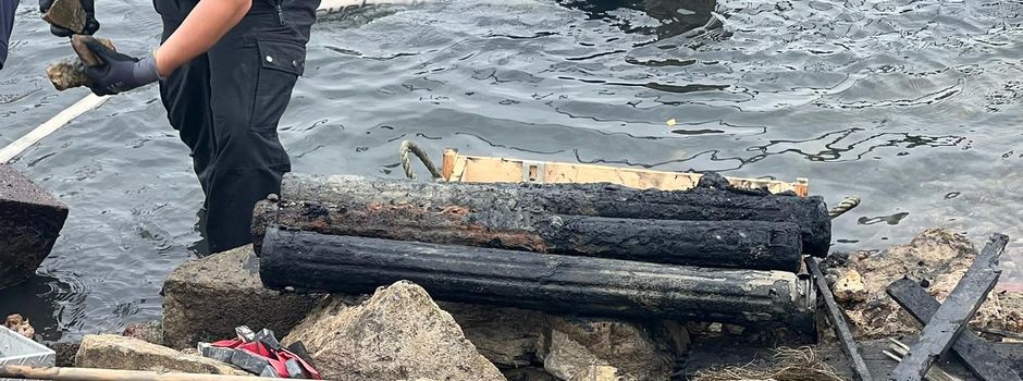 Hunderte Kilogramm Munition am Mainzer Winterhafen gefunden