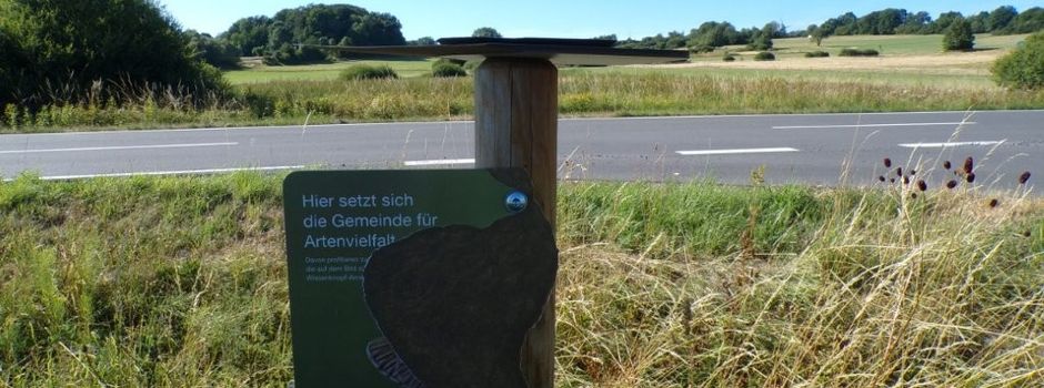 🌿 Schild beschädigt