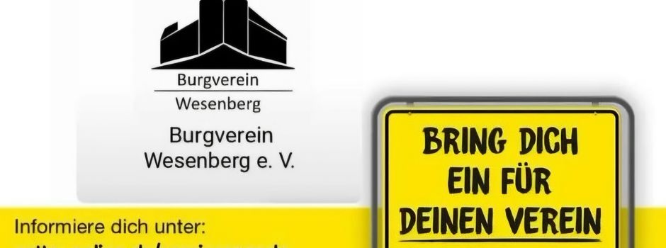 Bring Dich ein für Deinen Verein