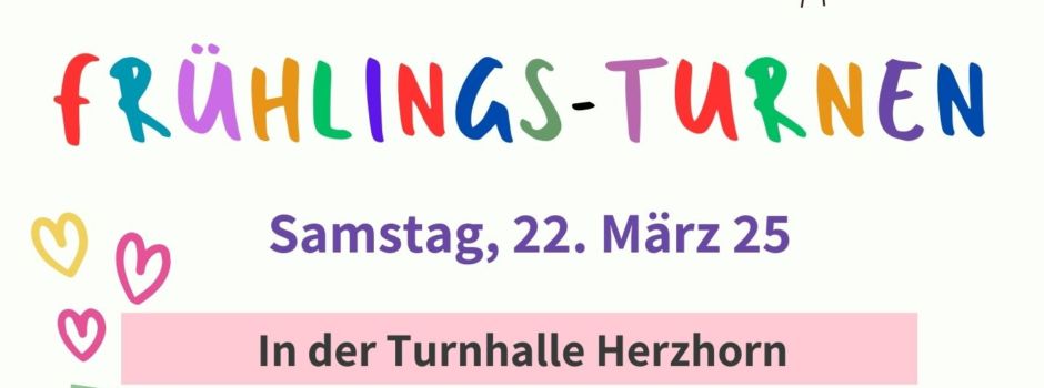 Frühlings-Turnen in Herzhorn