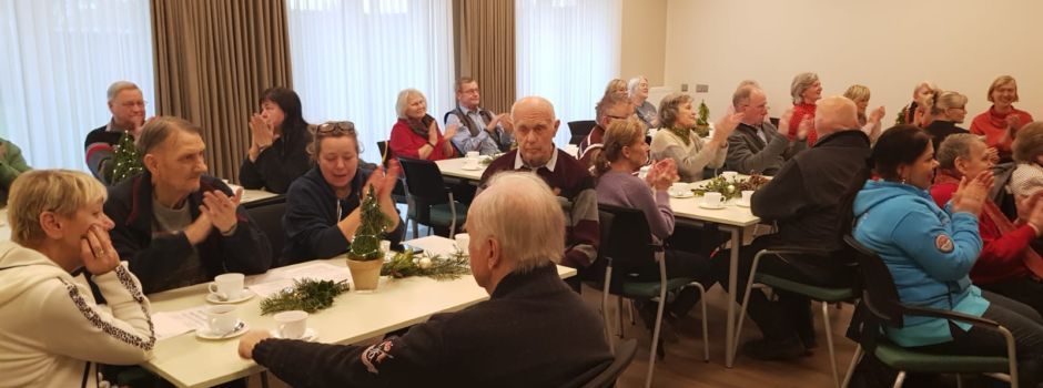 Seniorenweihnachtsfeier am 12. Dezember im Gemeindezentrum