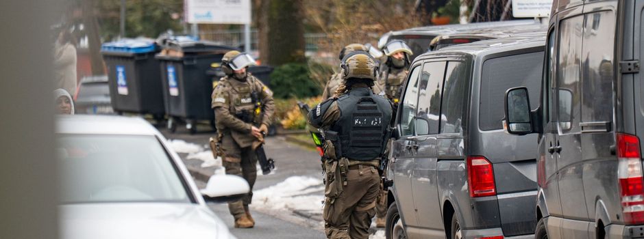 Zugriff durch Spezialkräfte in Wiesbaden: Eine Person festgenommen