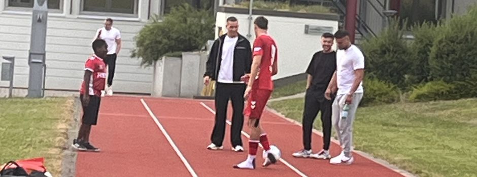 Statt WM mit Deutschland: Said El-Mala besucht TuS Koblenz-Spiel