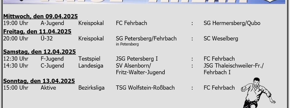 Wochenprogramm beim FCF