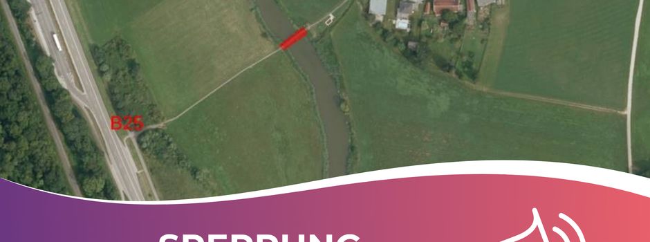 Sperrung Wörnitzsteg Brünsee