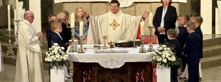 Erstkommunion St. Christina Herzebrock (mit Video)