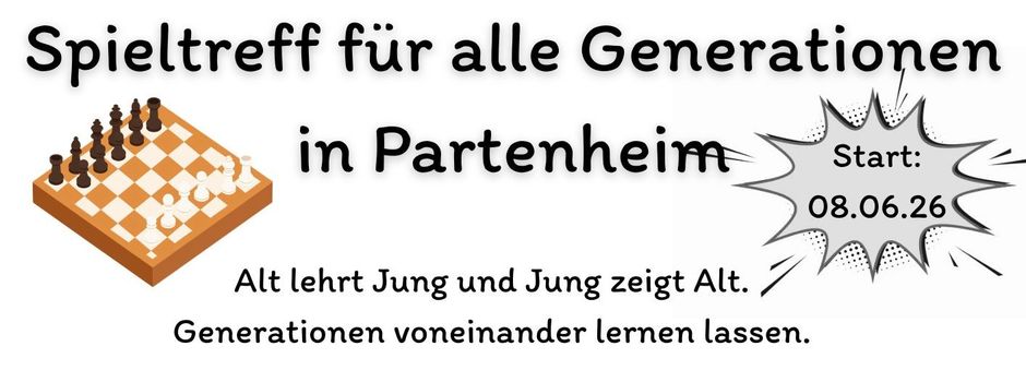Spieltreff für alle Generationen in Partenheim
