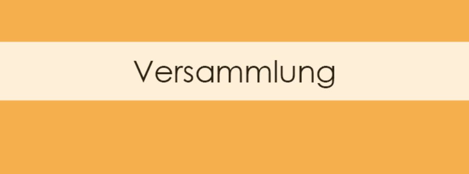 Bürgerversammlung am 24. November 2026 