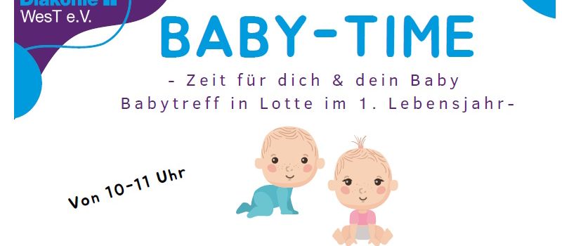 Neues Angebot in unserer Gemeinde: Baby-Time