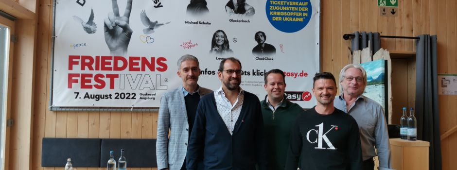 FRIEDENSFESTival mit Glockenbach und Michael Schulte