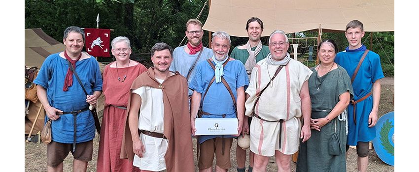Erstes Römerfest in Nierstein: Lebendige Geschichte im Stadtpark