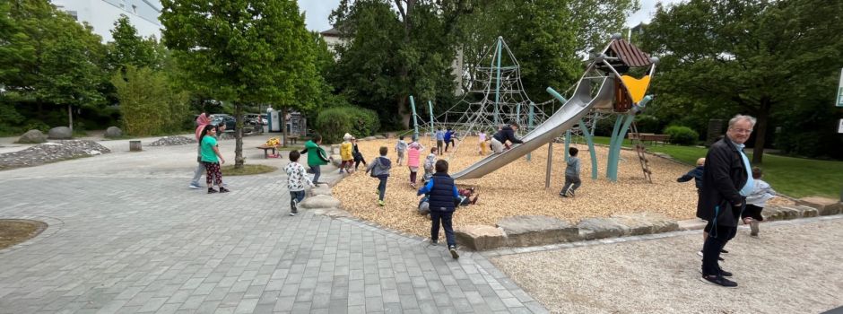 Das ist Wiesbadens neuester Spielplatz