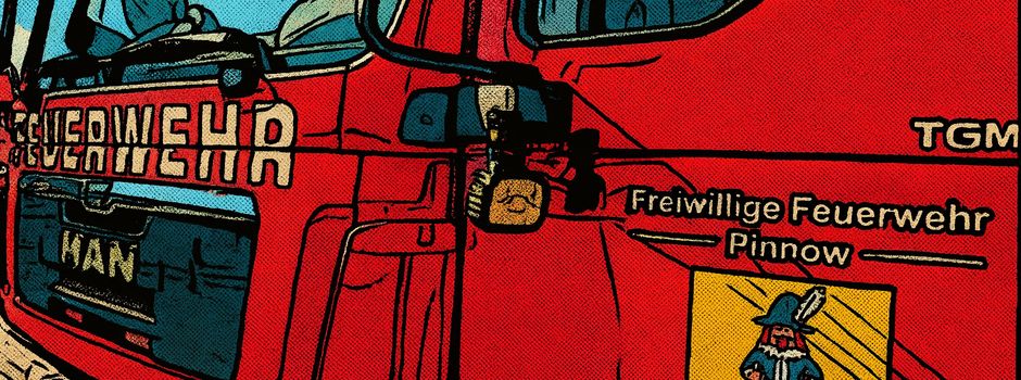 Einsatz für die Feuerwehr Pinnow