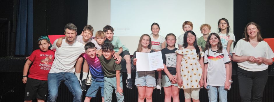 Kinderstadtdirektoren gewinnen 3. Platz beim Kinderrechtepreis Rheinland-Pfalz