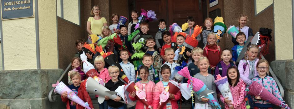 Josefschule: „Hurra, ich bin ein Schulkind.“