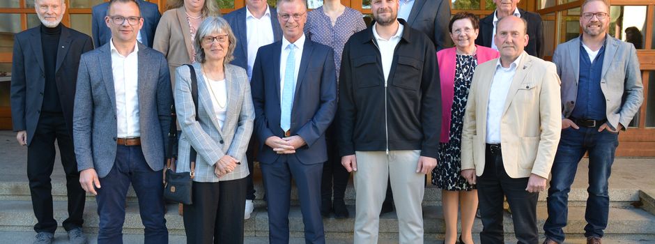 Hirschauer Stadtrat verabschiedet Bürgermeister Hermann Falk