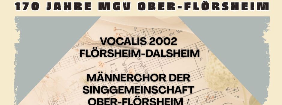 Herbstkonzert der Singgemeinschaft Ober-Flörsheim / Flörsheim-Dalsheim 