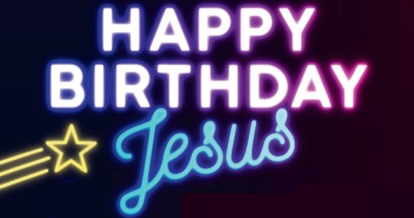 Neonlicht, Worship und ein Toast auf das Geburtstagskind: „Happy Birthday Jesus“ in St. Kilian